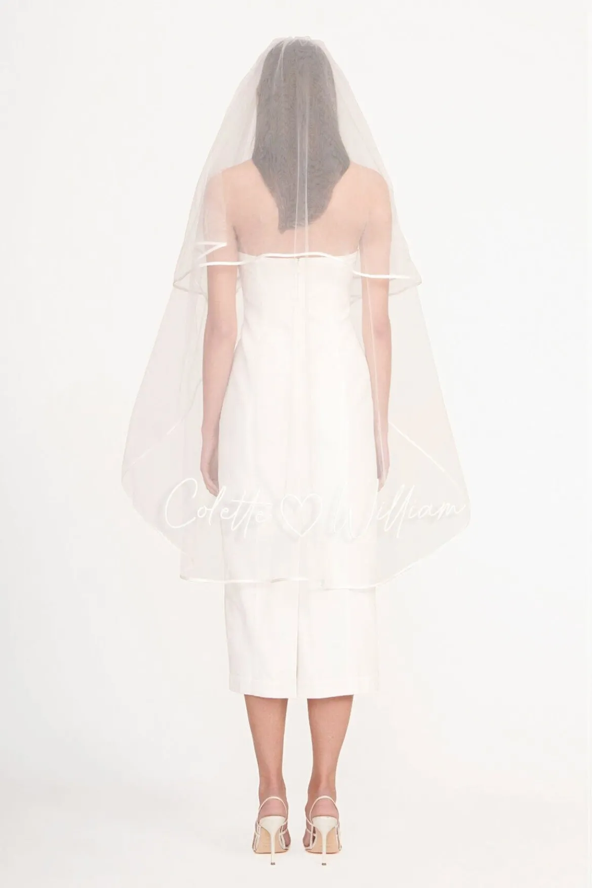 CUSTOM EMBROIDERED VEIL