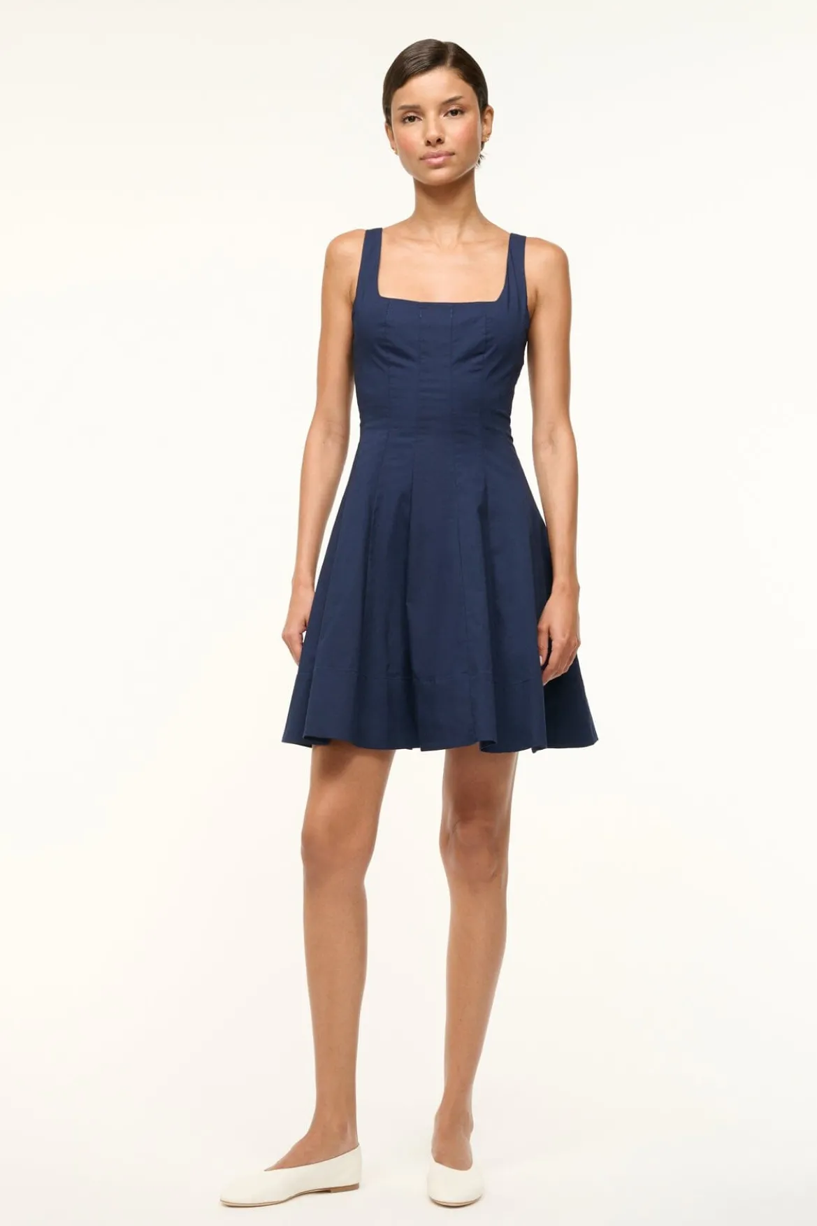 MINI WELLS DRESS | NAVY