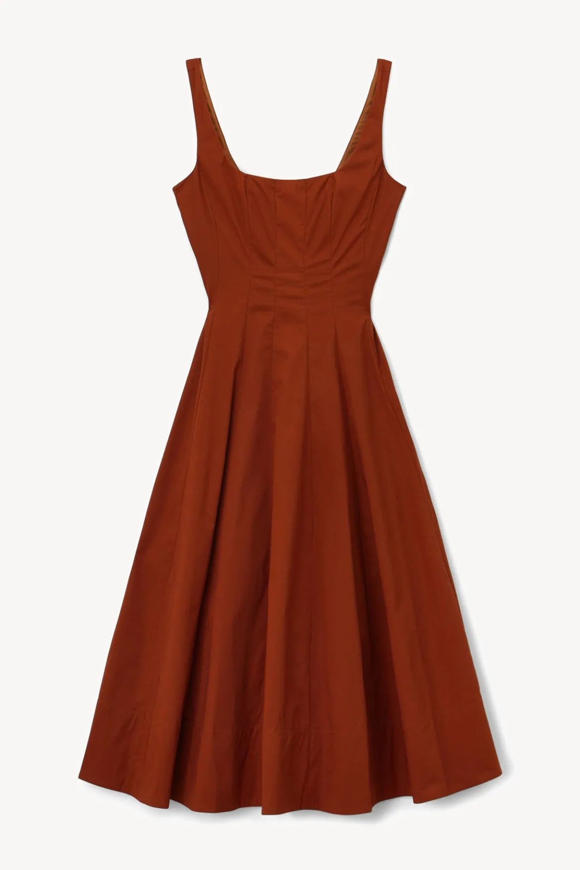 STAUD | WELLS DRESS TAN