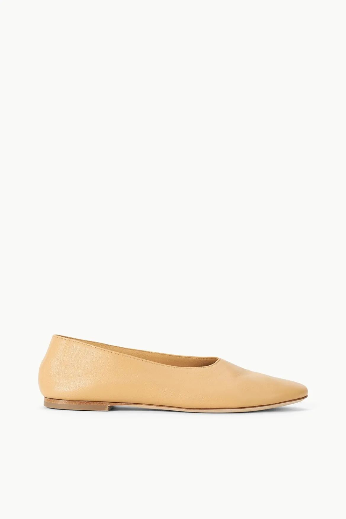 STAUD ALBA BALLET FLAT PORCINI