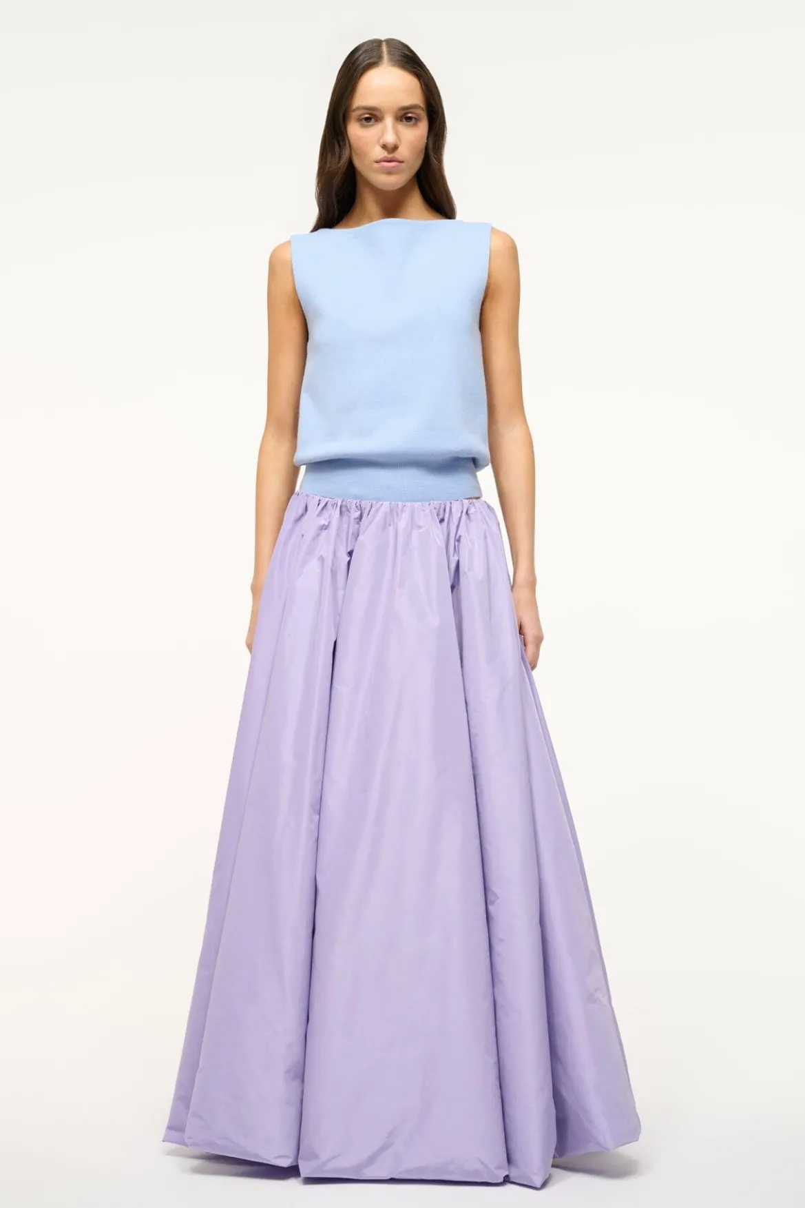 STAUD BELLAGIO SKIRT LILAC