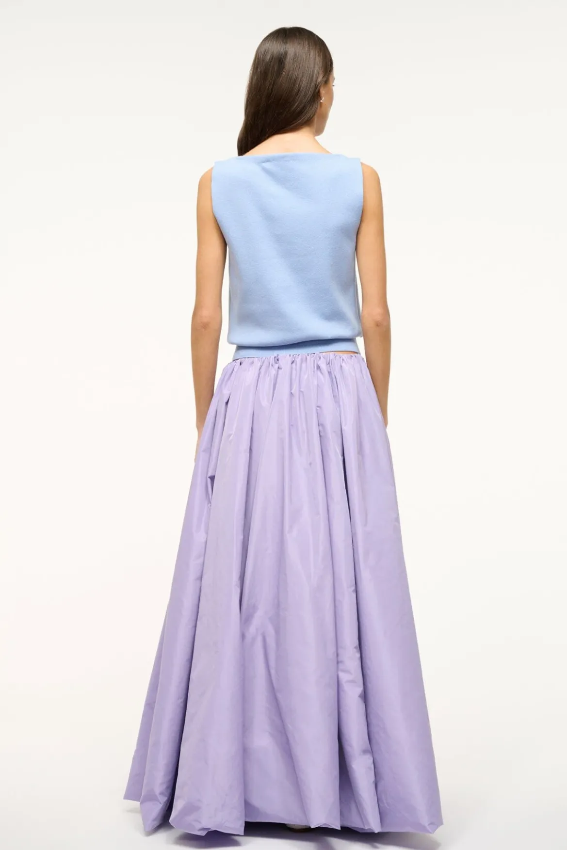 STAUD BELLAGIO SKIRT LILAC