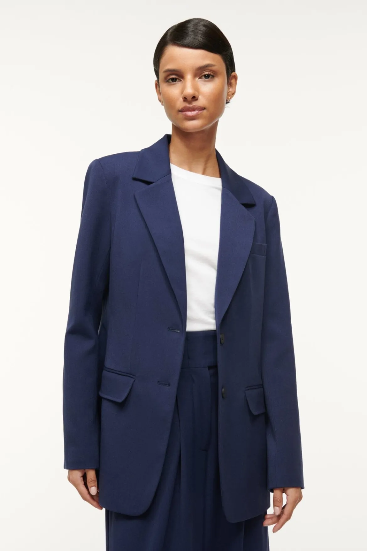 STAUD CITY BLAZER NAVY