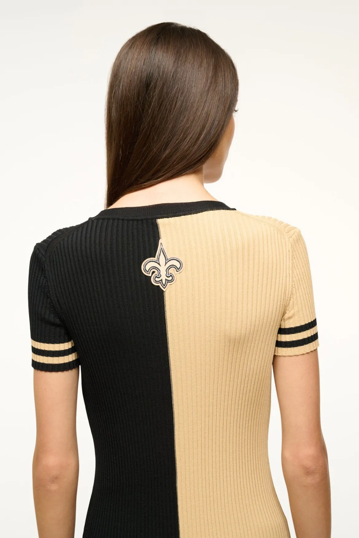 STAUD COLLEEN DRESS X NFL SAINTS
