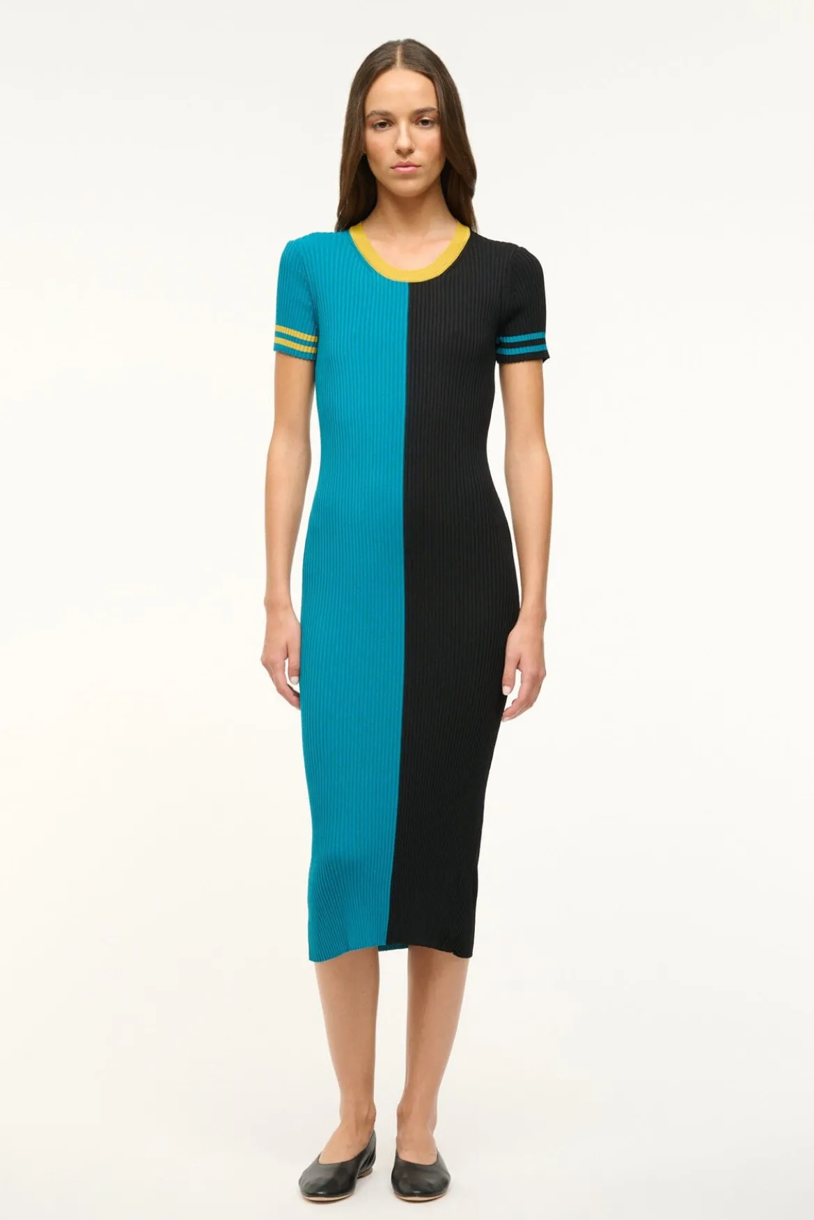 STAUD COLLEEN DRESS X NFL JAGUARS