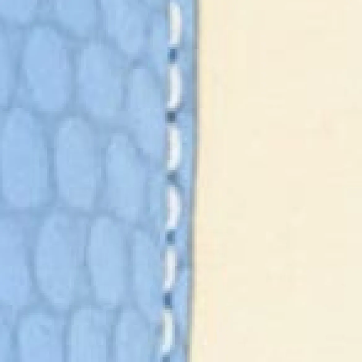 STAUD CUSTOM ALLORA TOTE CREAM STAUD BLUE