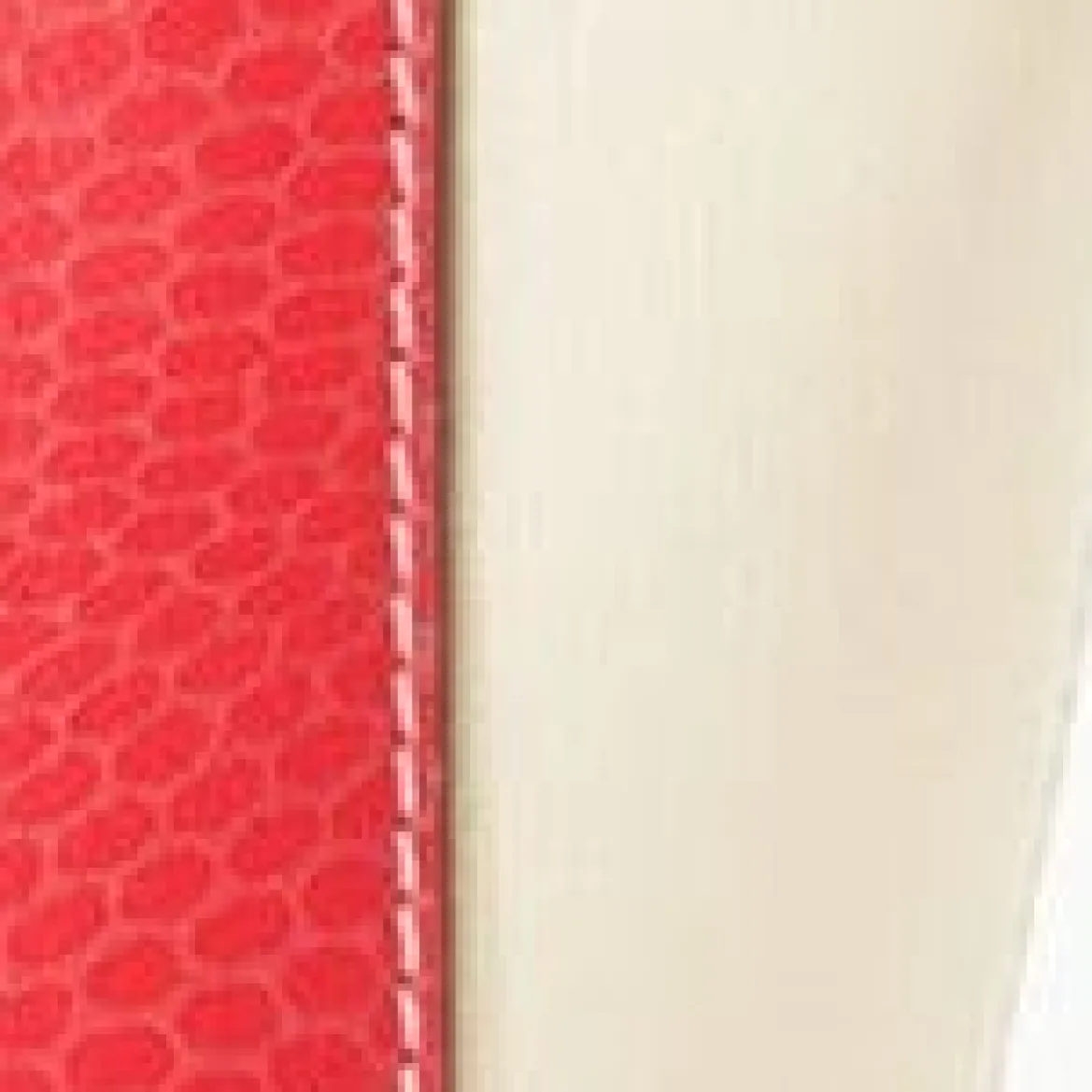 STAUD CUSTOM ALLORA TOTE CREAM RED ROSE