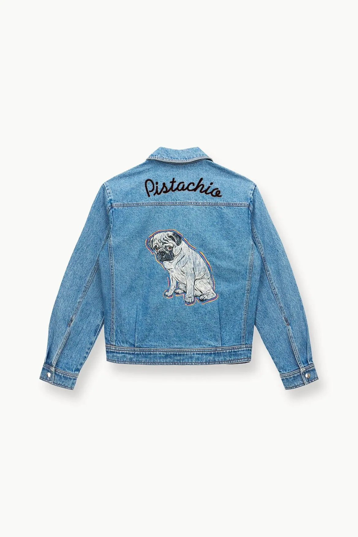 STAUD CUSTOM CLASSIC OVERSIZED RYAN JACKET | MEDIUM WASH