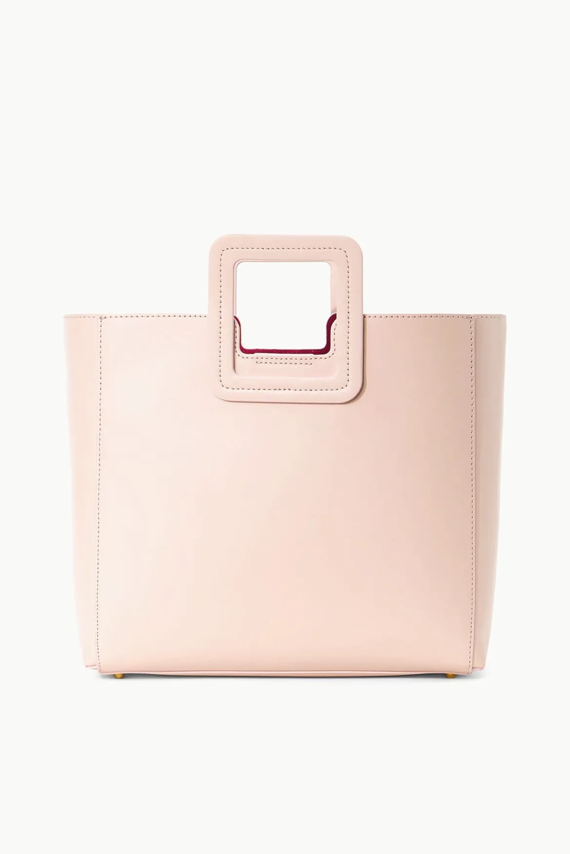 STAUD CUSTOM SHIRLEY LEATHER BAG | BLUSH