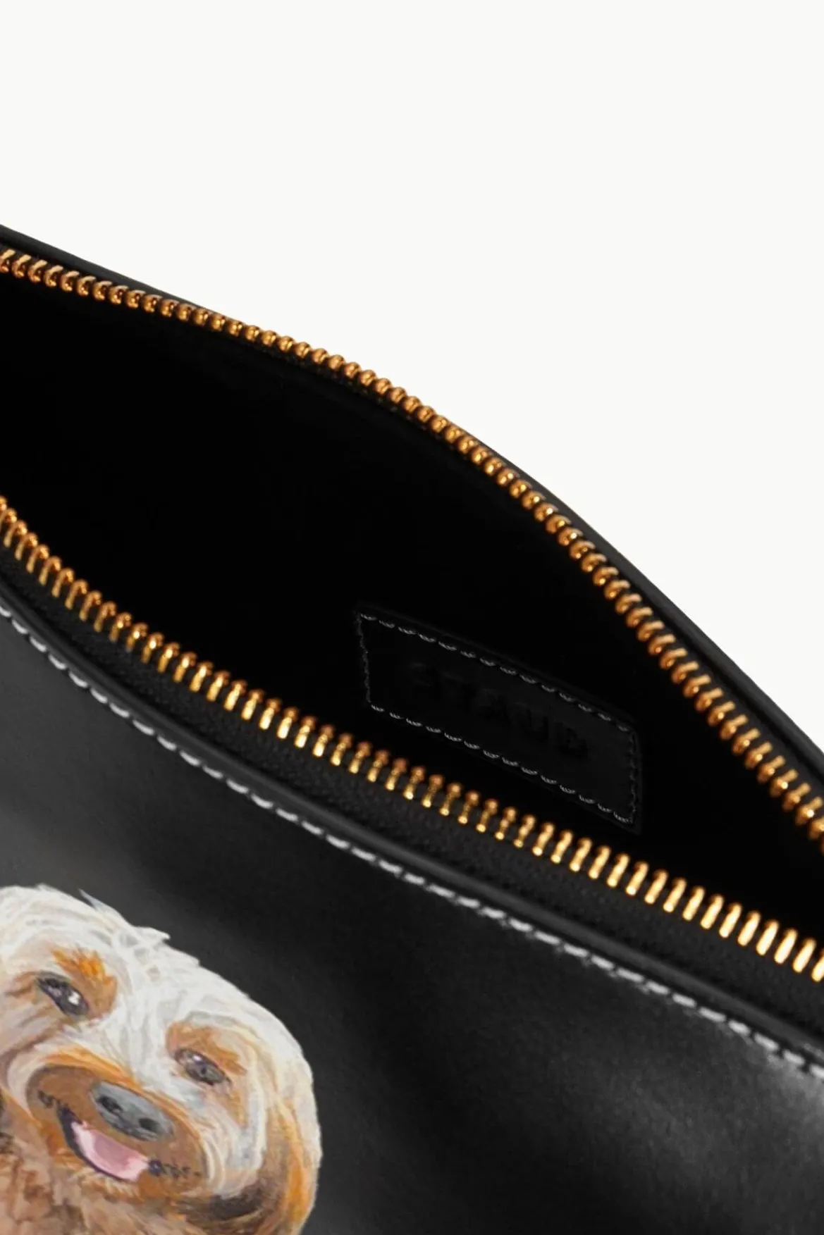 STAUD CUSTOM SHIRLEY POUCH | BLACK