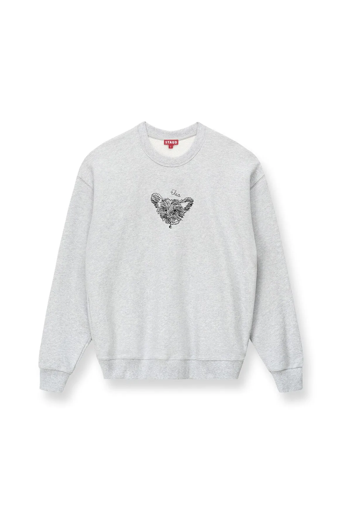 STAUD CUSTOM STAUD x C.BONZ OVERSIZED SWEATSHIRT | GREY