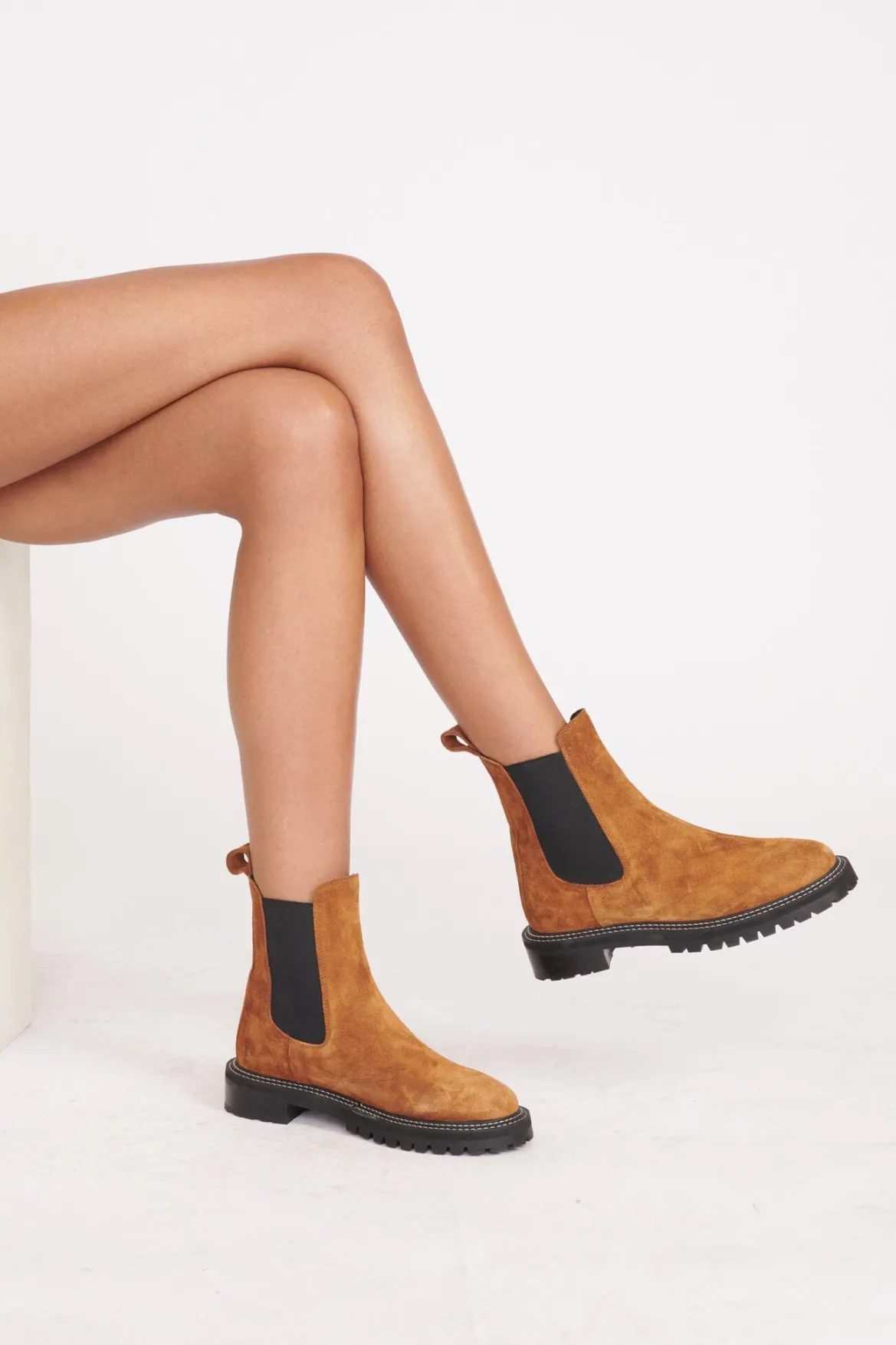 STAUD DUTCH BOOT TAN