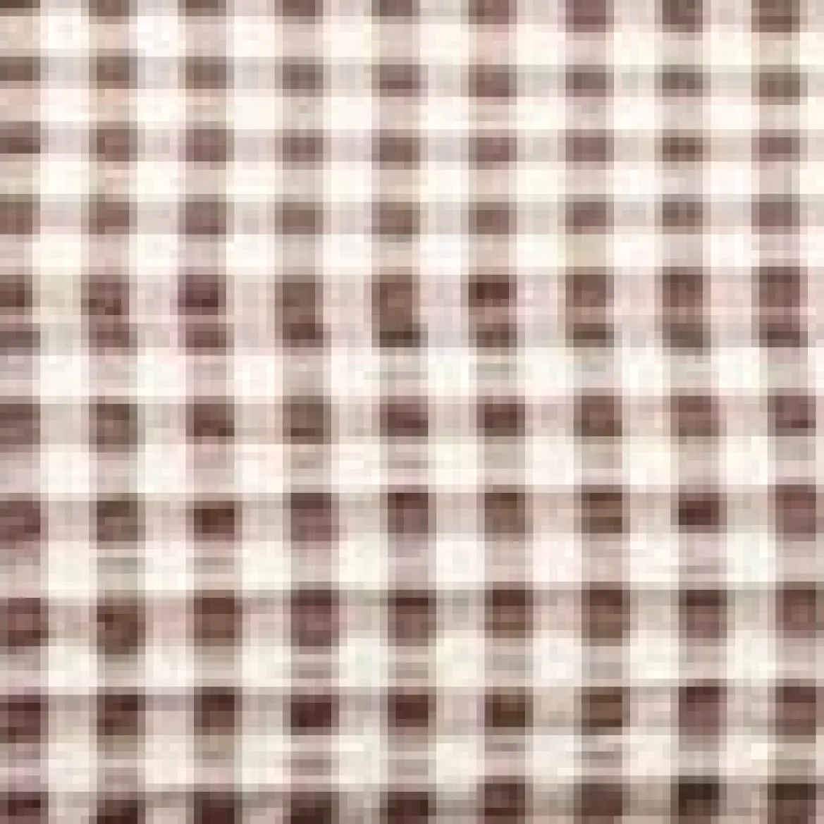 STAUD GABI SHORT DARK CHOCOLATE GINGHAM