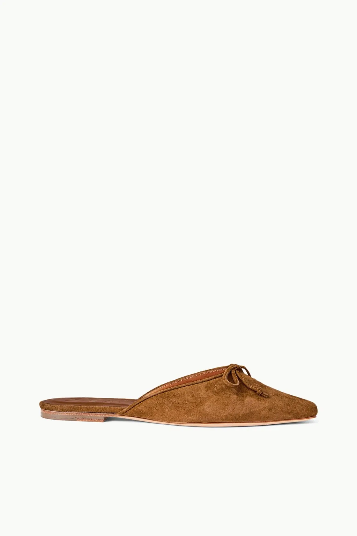 STAUD GINA MULE TAN SUEDE