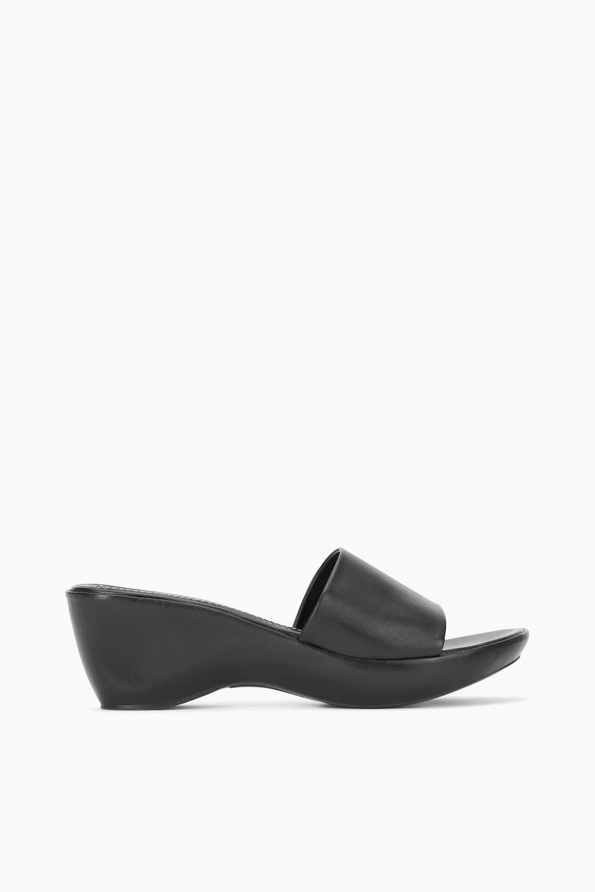 STAUD GINNY WEDGE BLACK