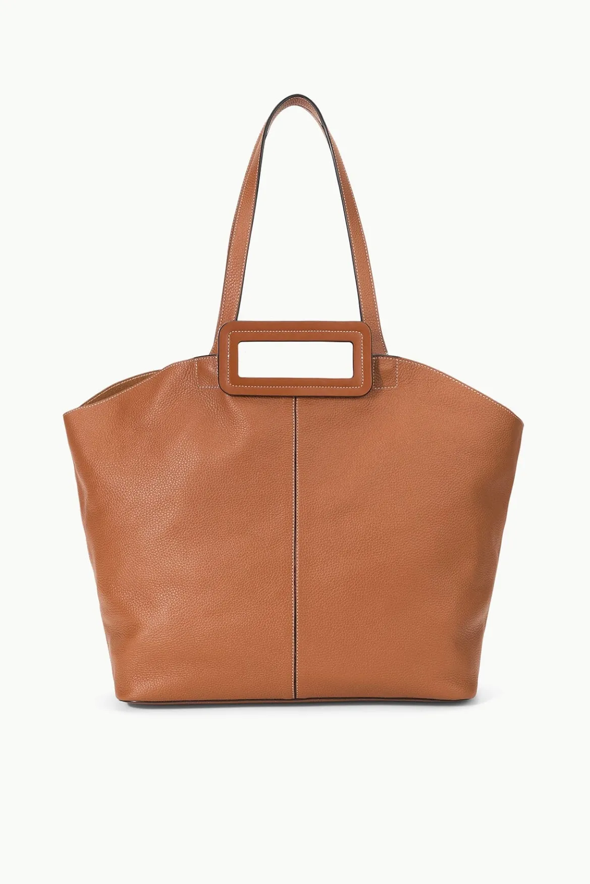 STAUD GRANDE TOTE BAG TAN