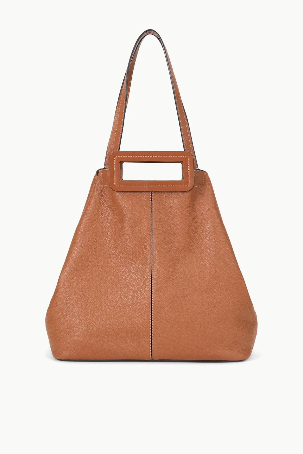 STAUD GRANDE TOTE BAG TAN
