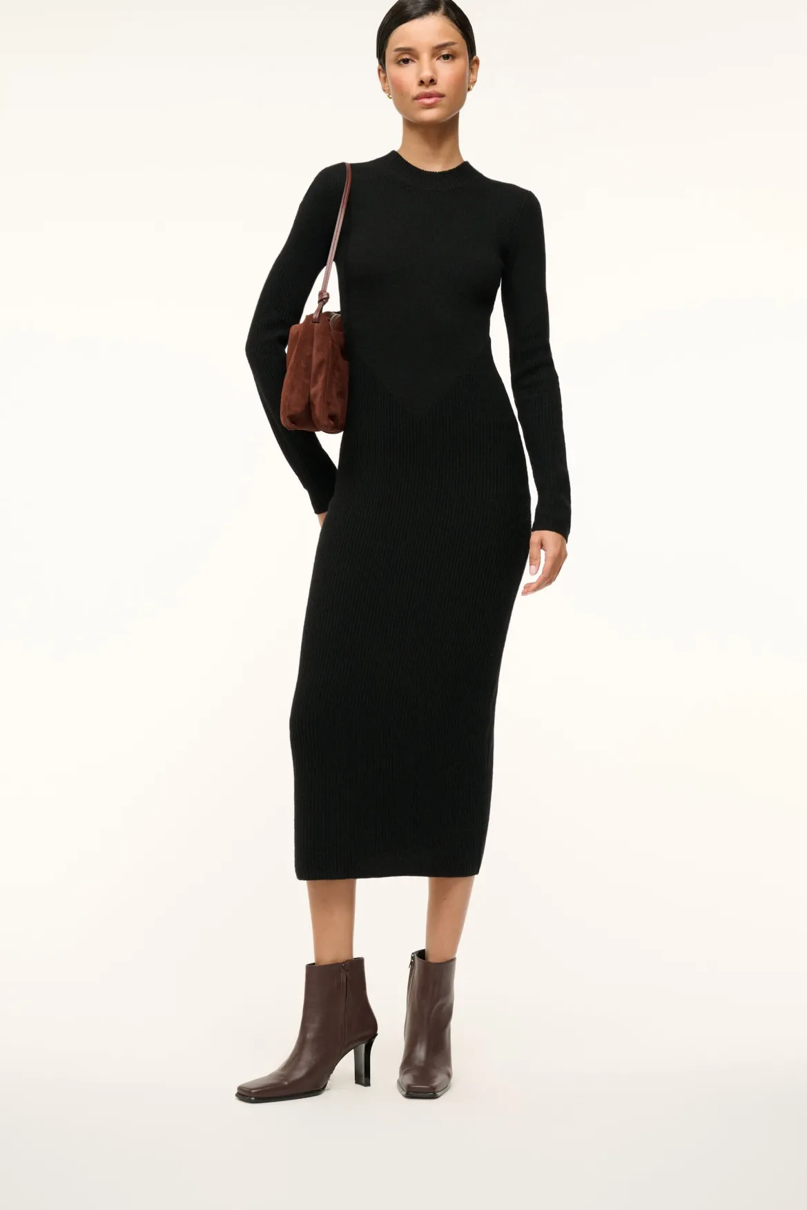 STAUD HENDRIX ANKLE BOOT ESPRESSO