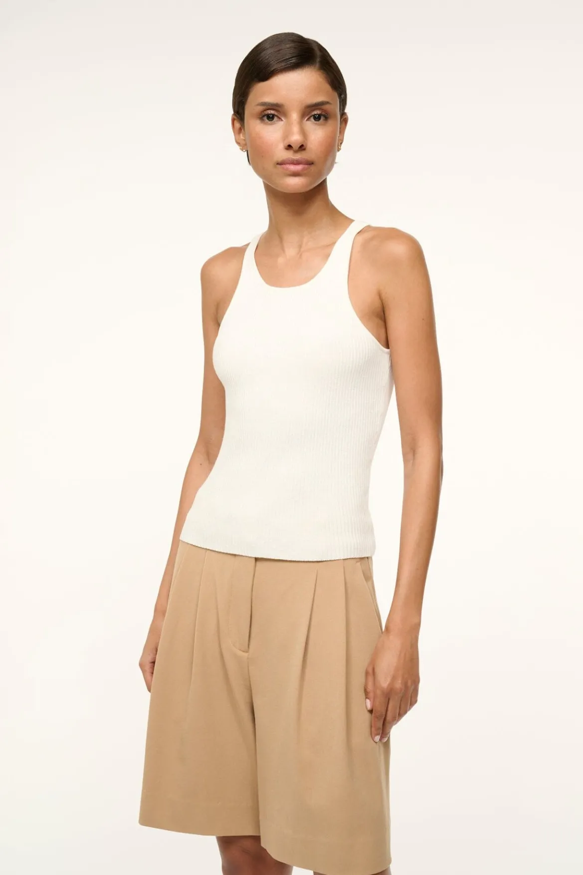 STAUD IBISCO TANK WHITE