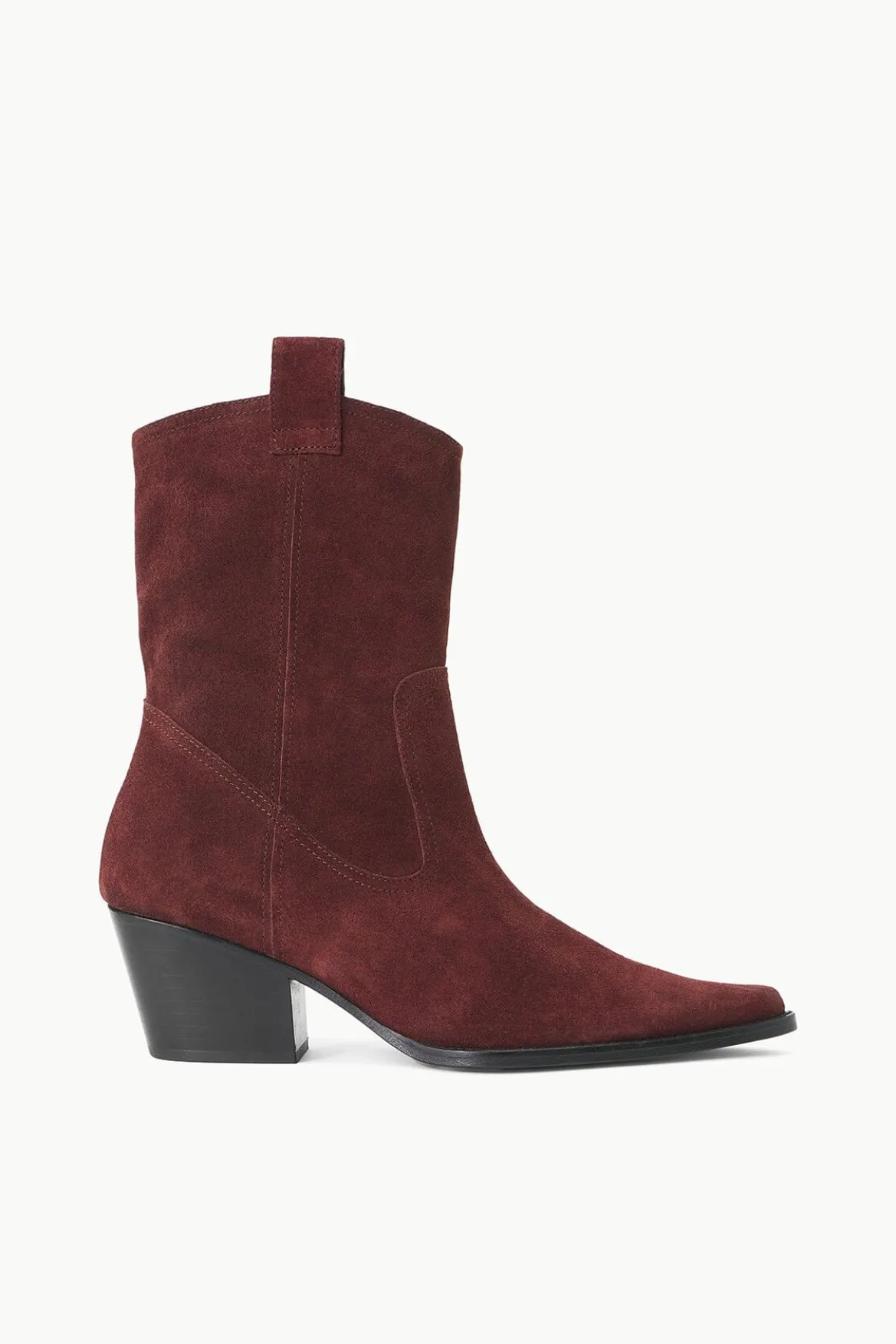 STAUD JUNE BOOT MAHOGANY