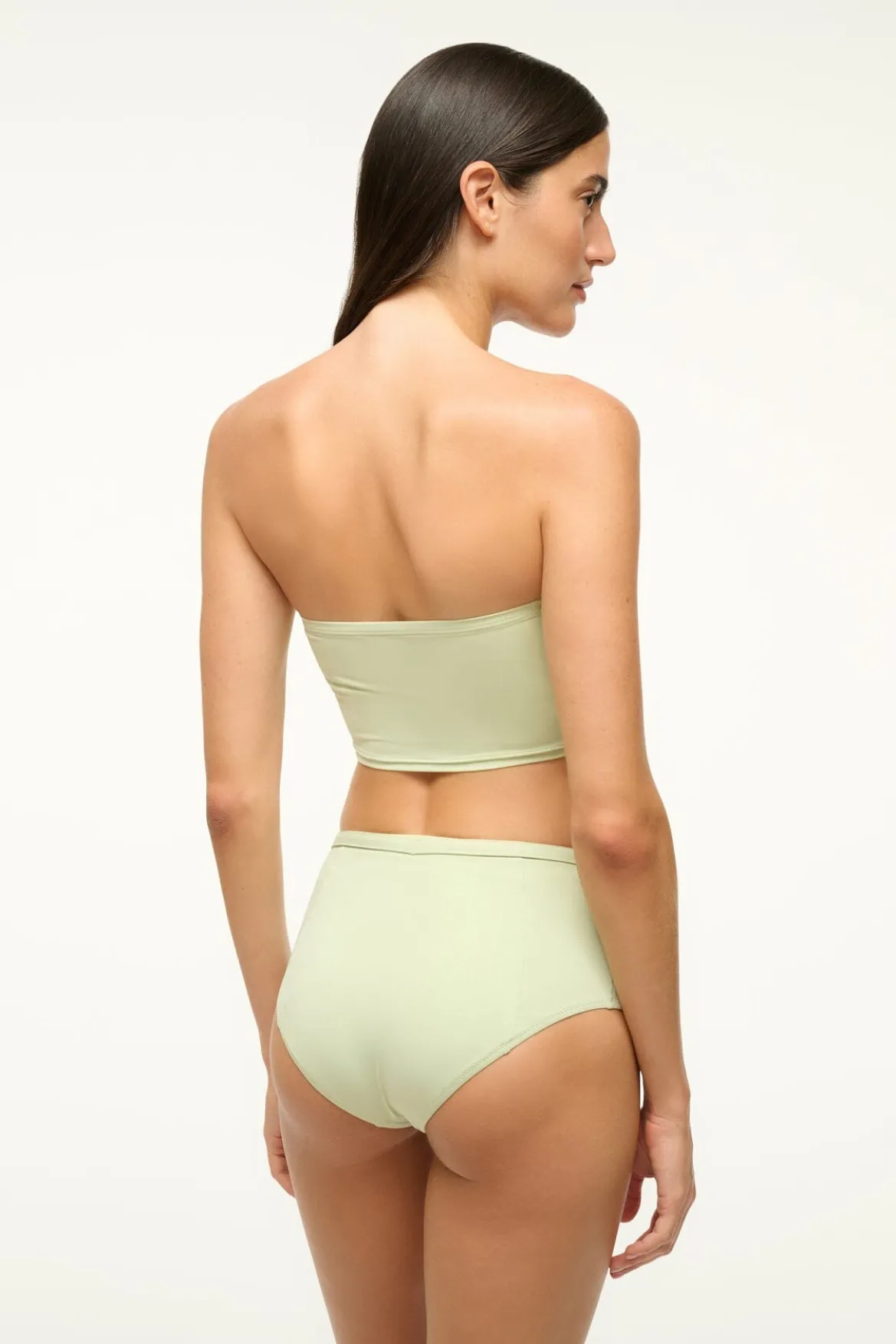 STAUD JUNO BIKINI TOP PALE JADE