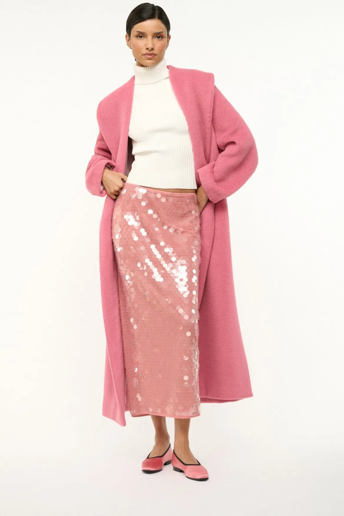 STAUD KEITH BALLET FLAT BLOSSOM