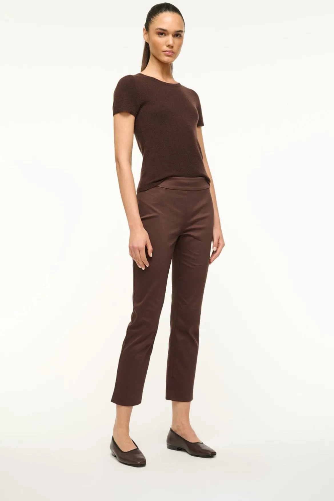 STAUD KEITH BALLET FLAT ESPRESSO