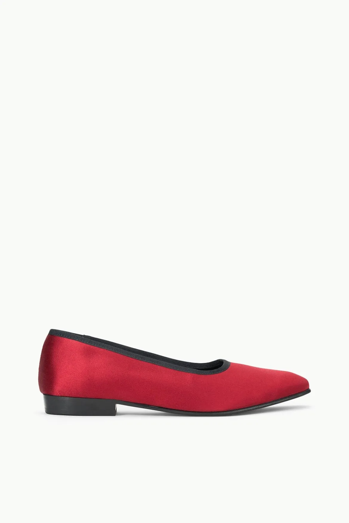 STAUD KEITH BALLET FLAT ROUGE