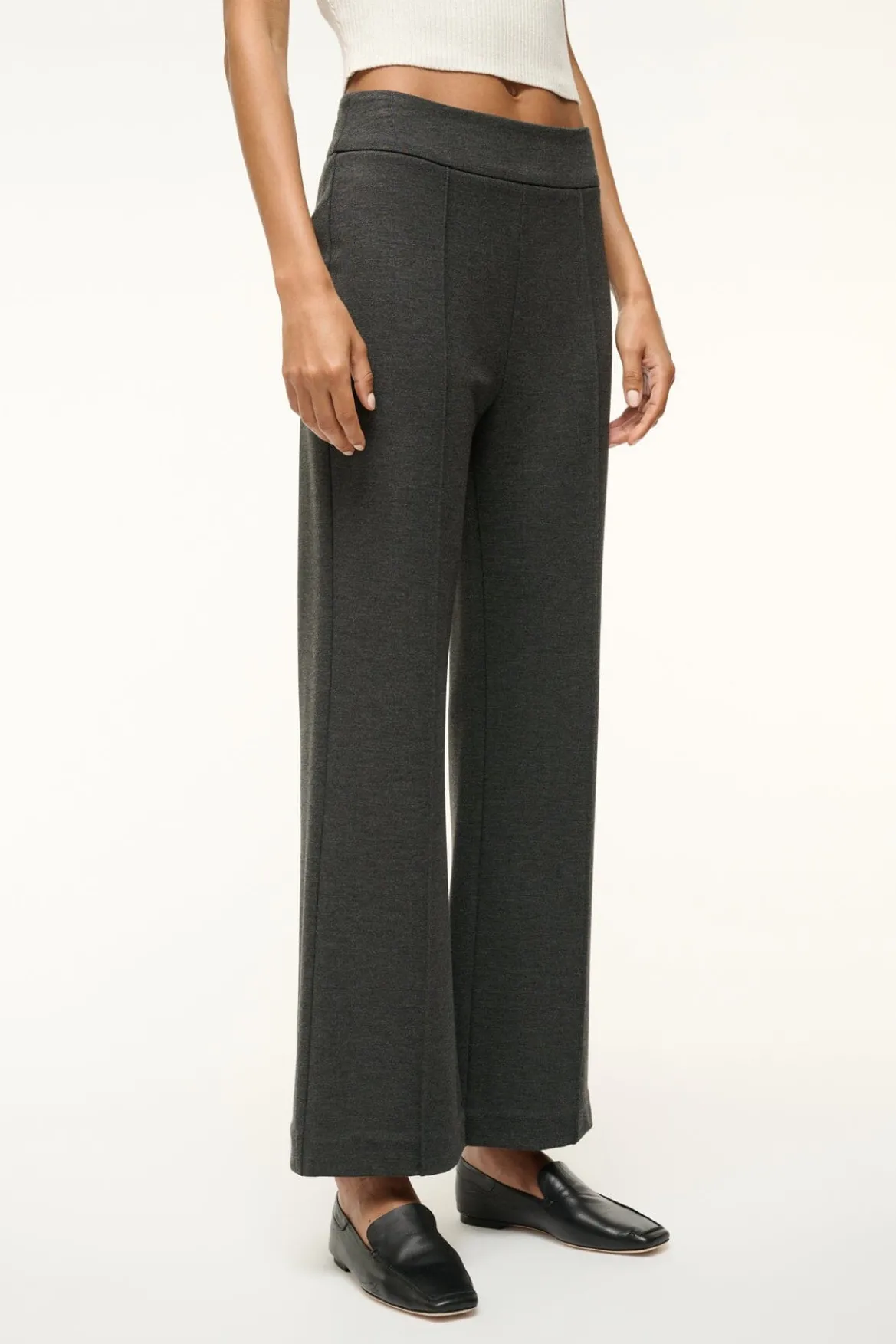 STAUD KNACK PANT HEATHER GREY