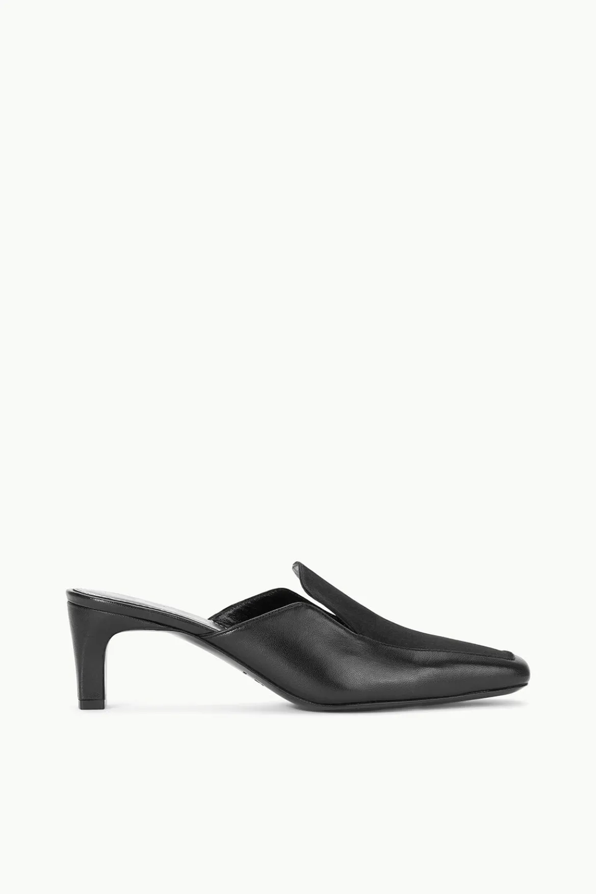 STAUD LEE LOAFER MULE BLACK