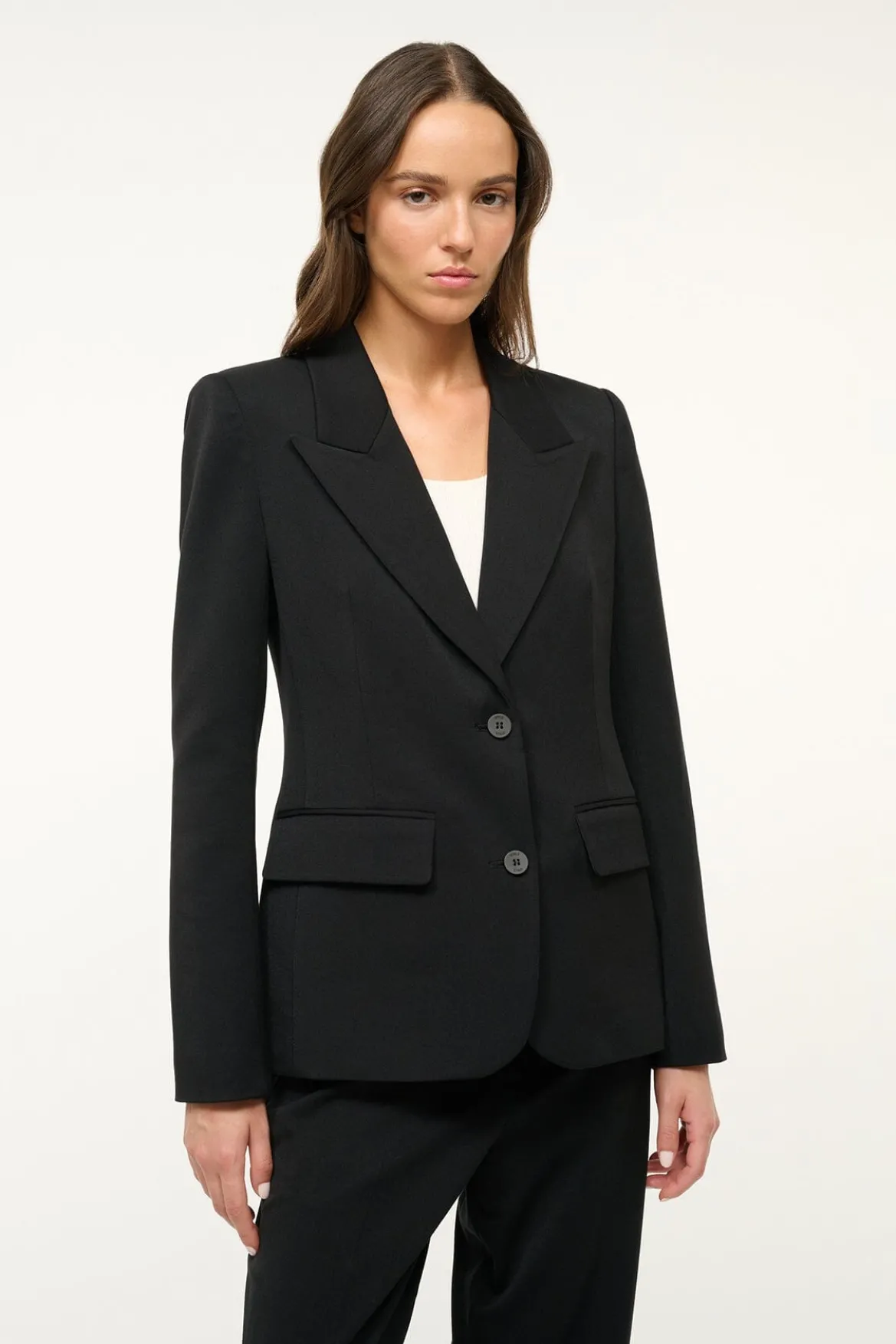 STAUD LEXINGTON BLAZER BLACK