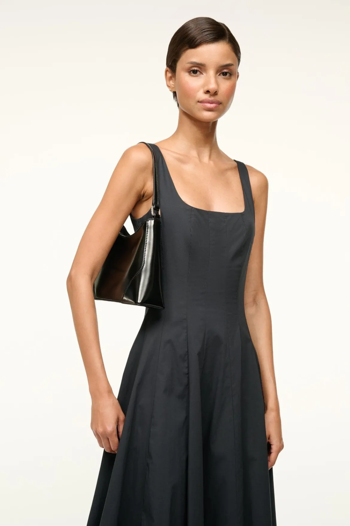 STAUD LINDA SHOULDER BAG BLACK