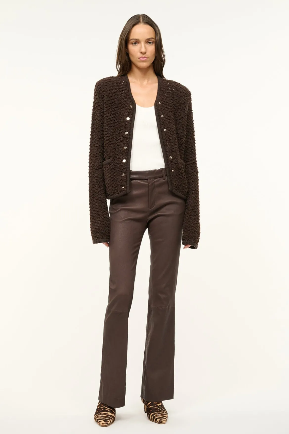 STAUD LISSON JACKET EARTH