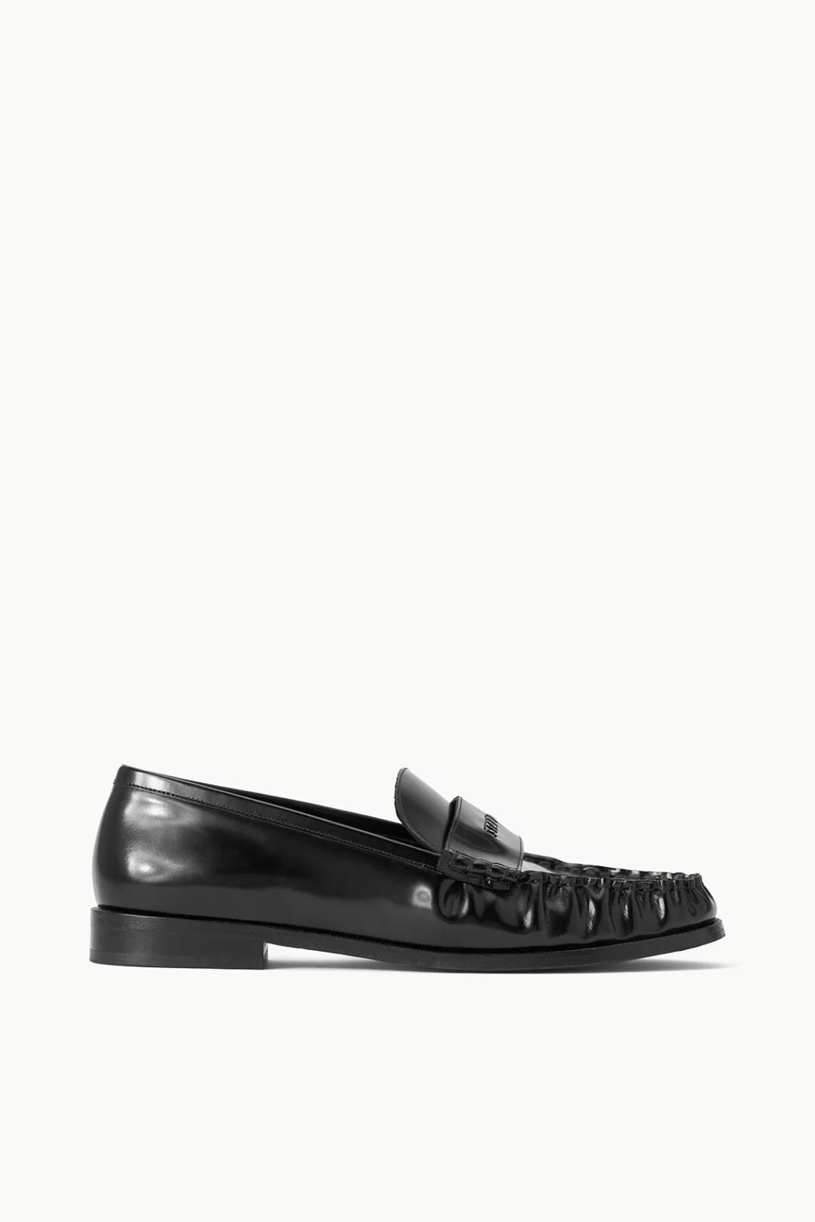 STAUD LOULOU LOAFER BLACK