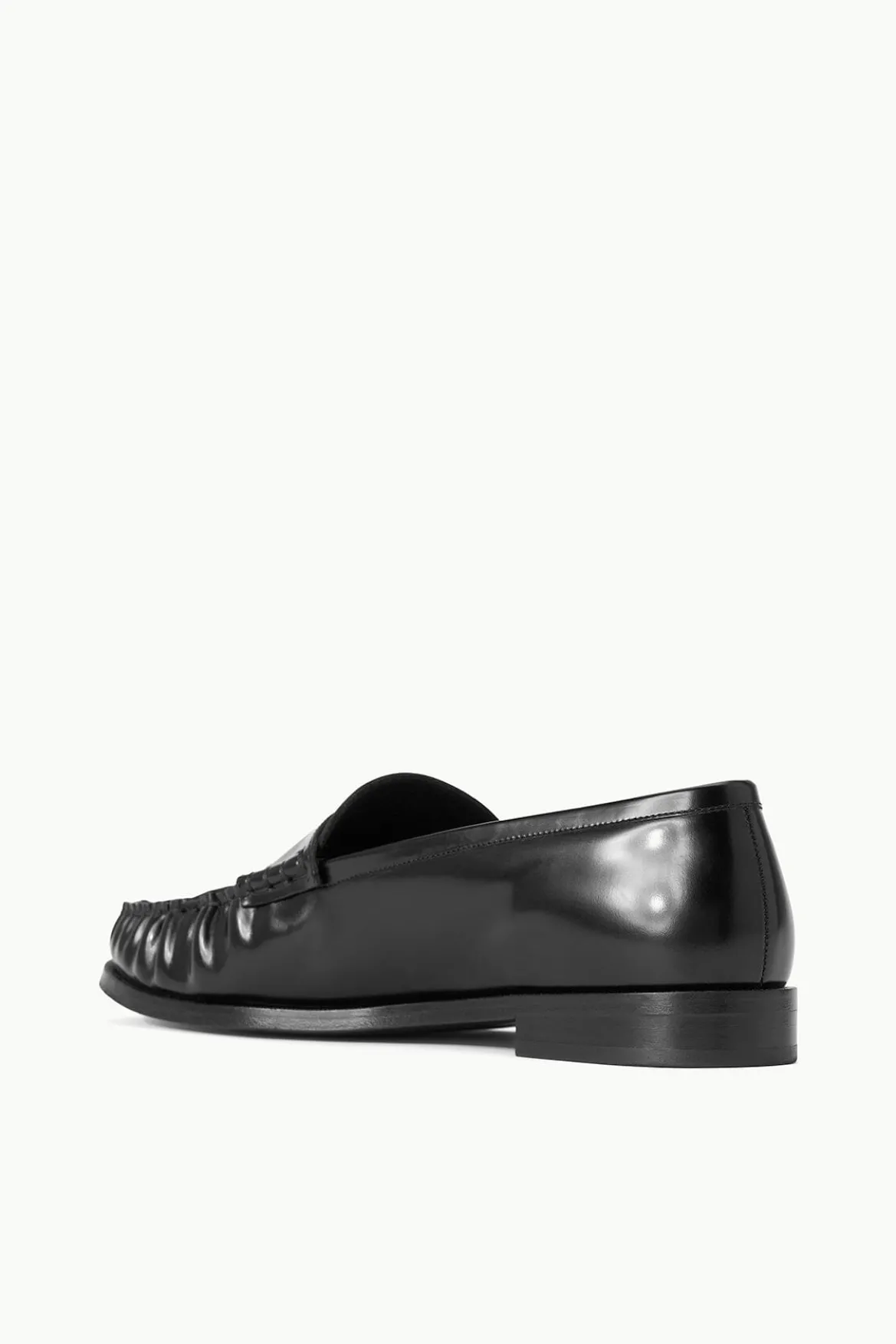 STAUD LOULOU LOAFER BLACK