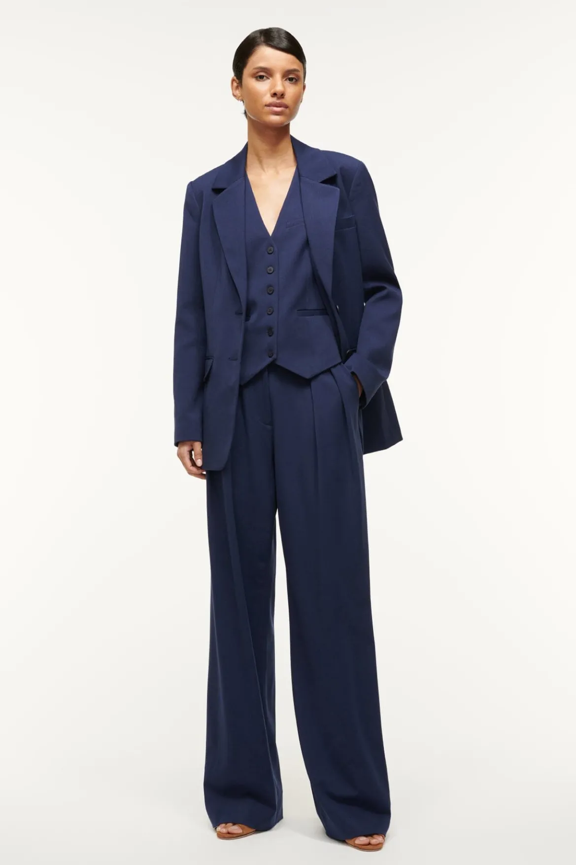 STAUD LUISA PANT NAVY