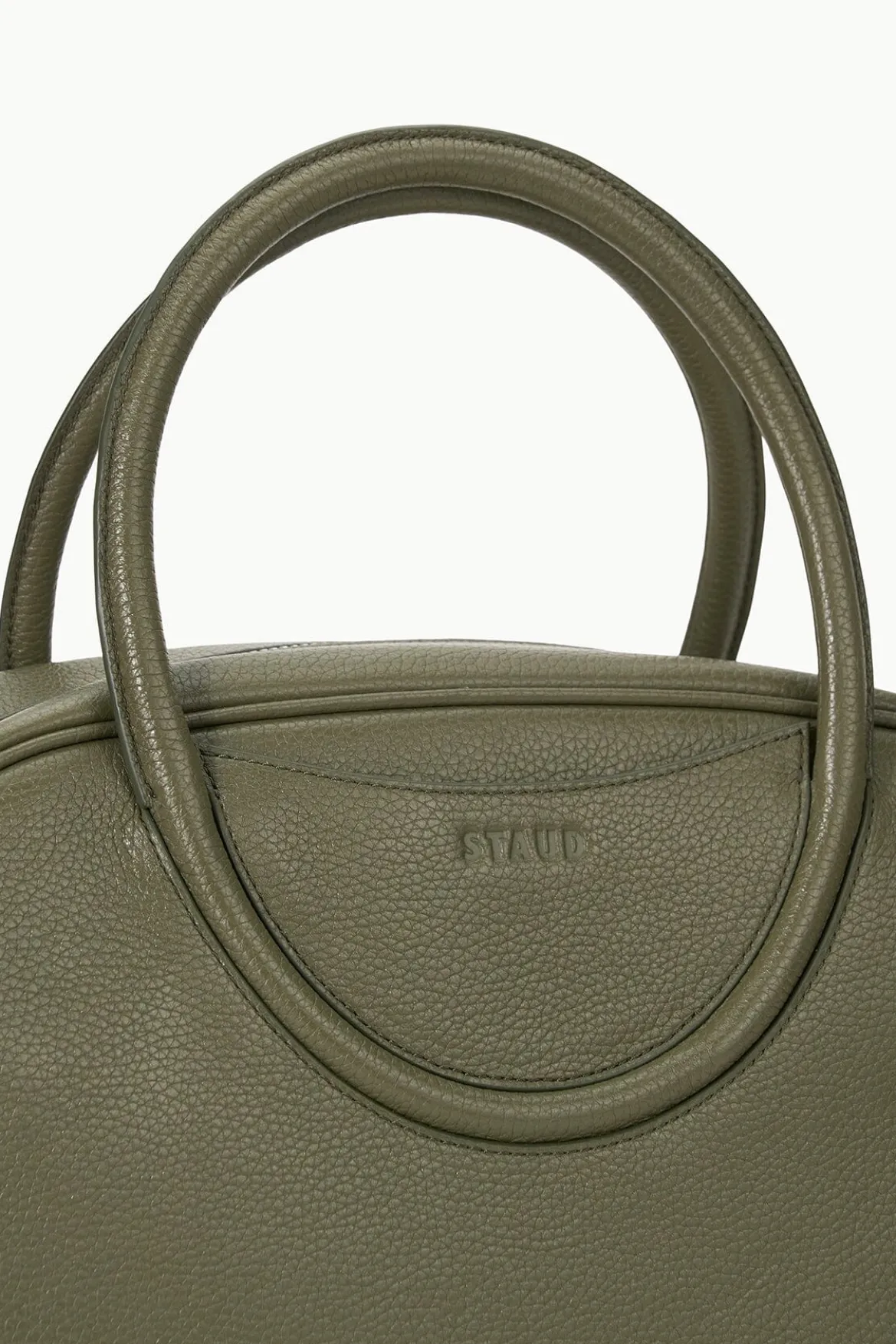 STAUD MAUDE BOWLER BAG AVOCADO