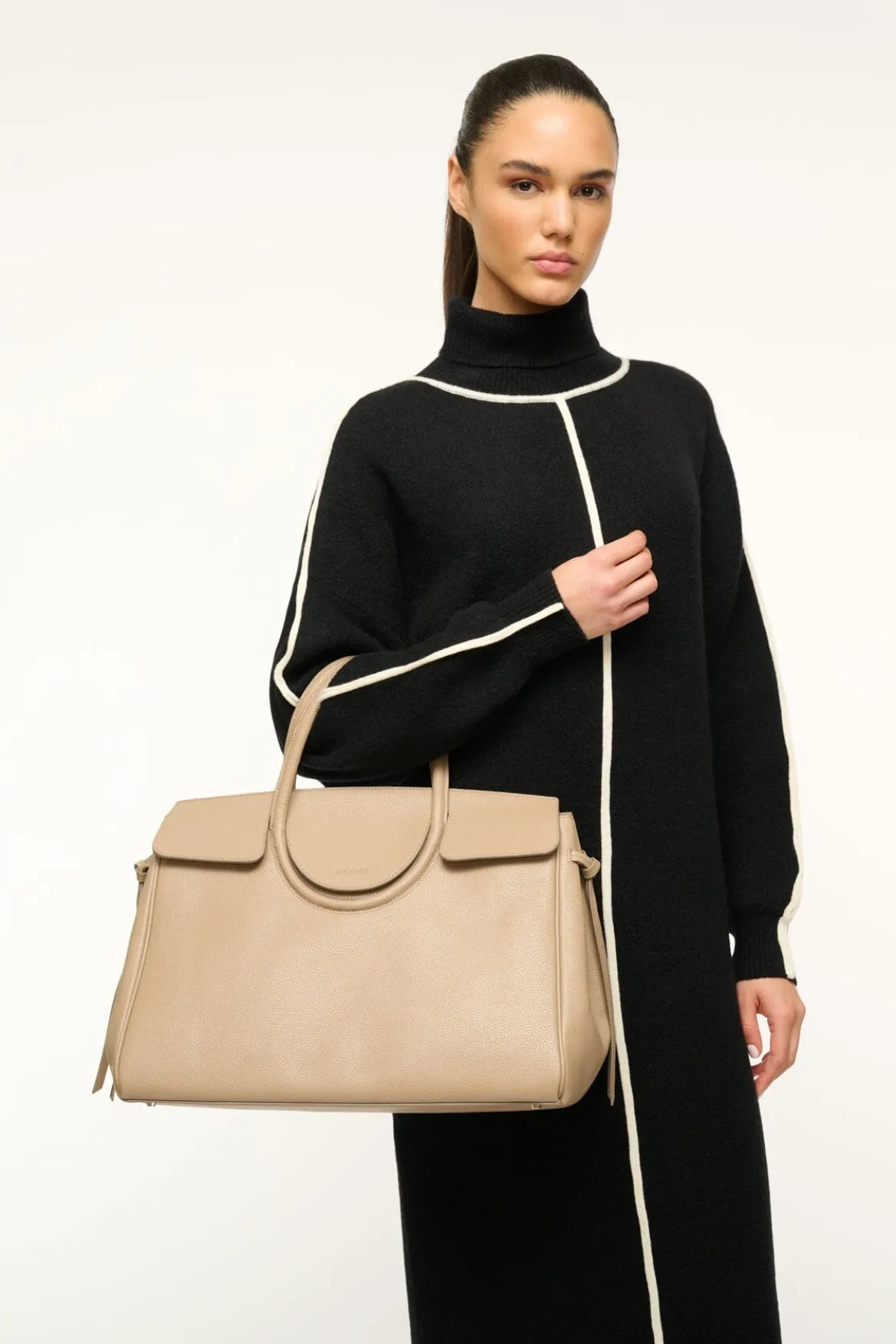 STAUD MAUDE CARRYALL DUNE