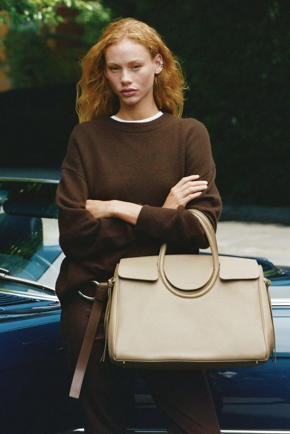 STAUD MAUDE CARRYALL DUNE