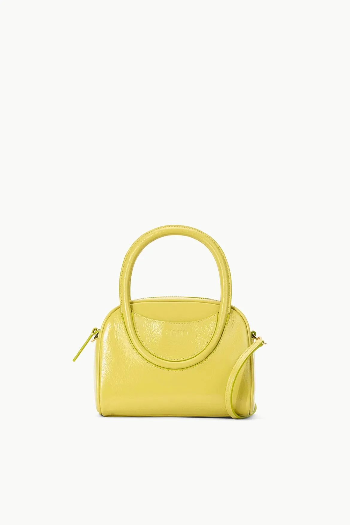 STAUD MAUDE MINI BOWLER BAG PEAR