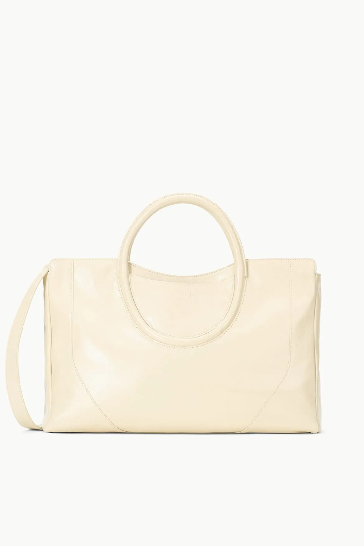 STAUD MAUDE SATCHEL CREAM