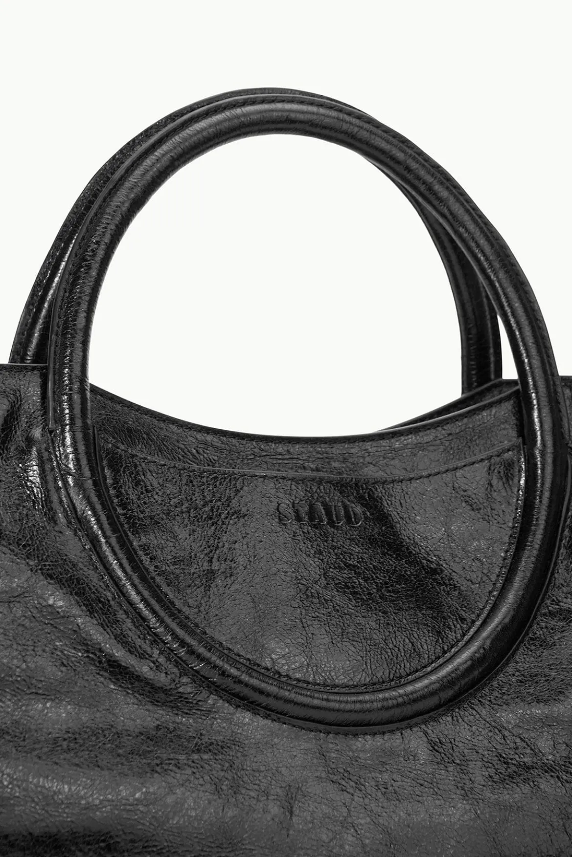 STAUD MAUDE SATCHEL BLACK