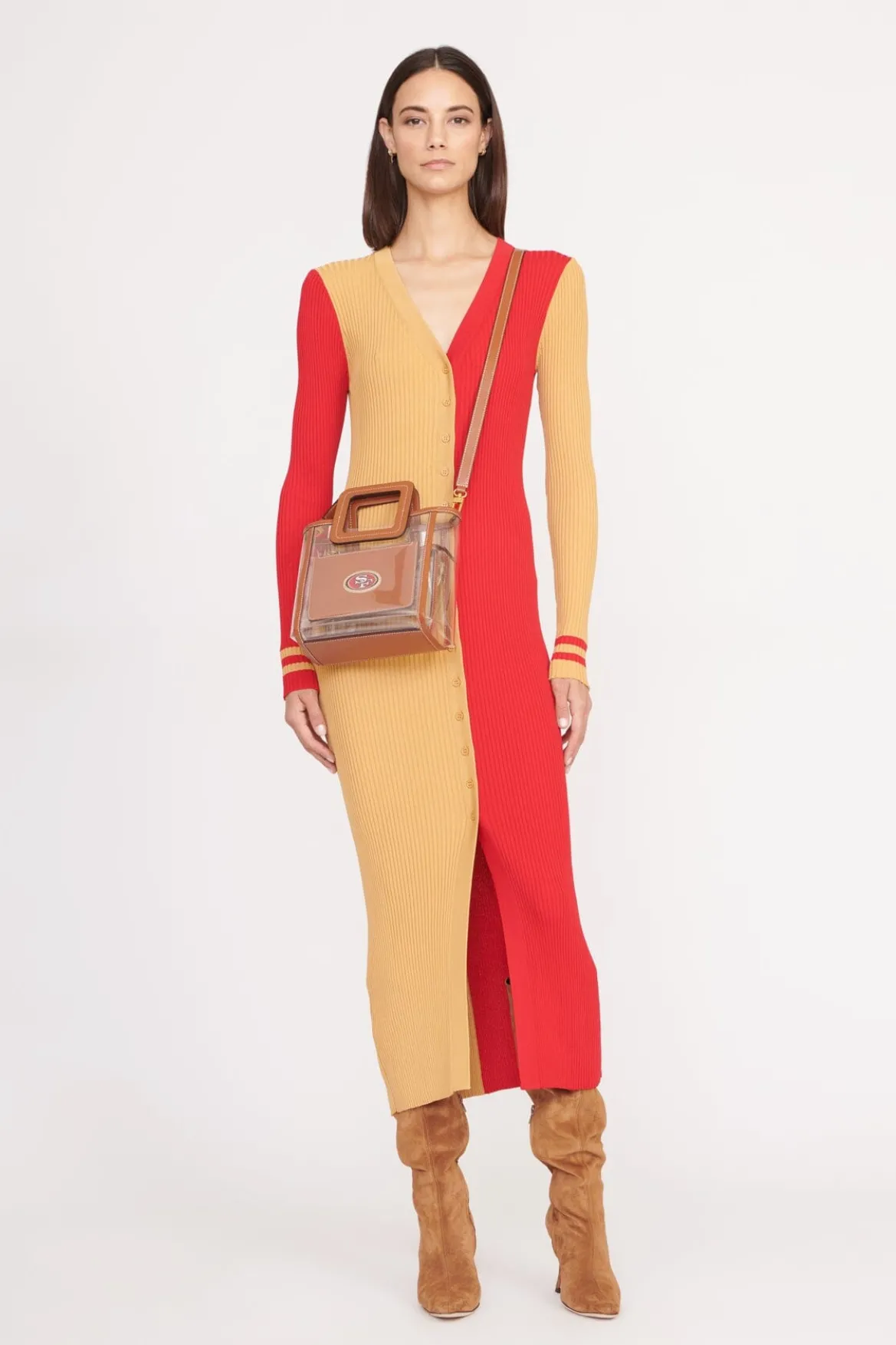 STAUD MINI SHIRLEY BAG X NFL 49ERS