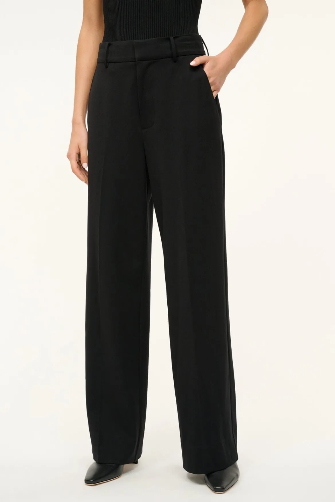 STAUD PRINCE PANT BLACK