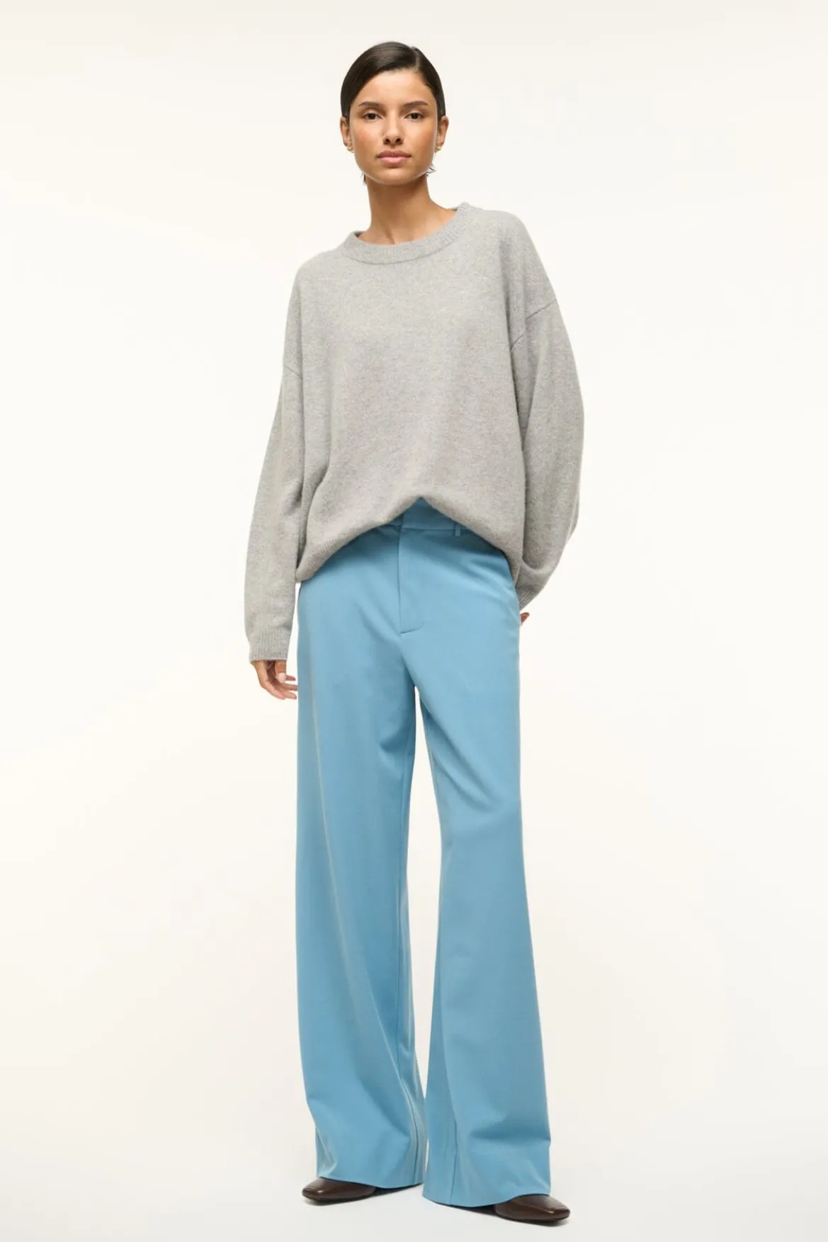 STAUD PRINCE PANT SLATE BLUE