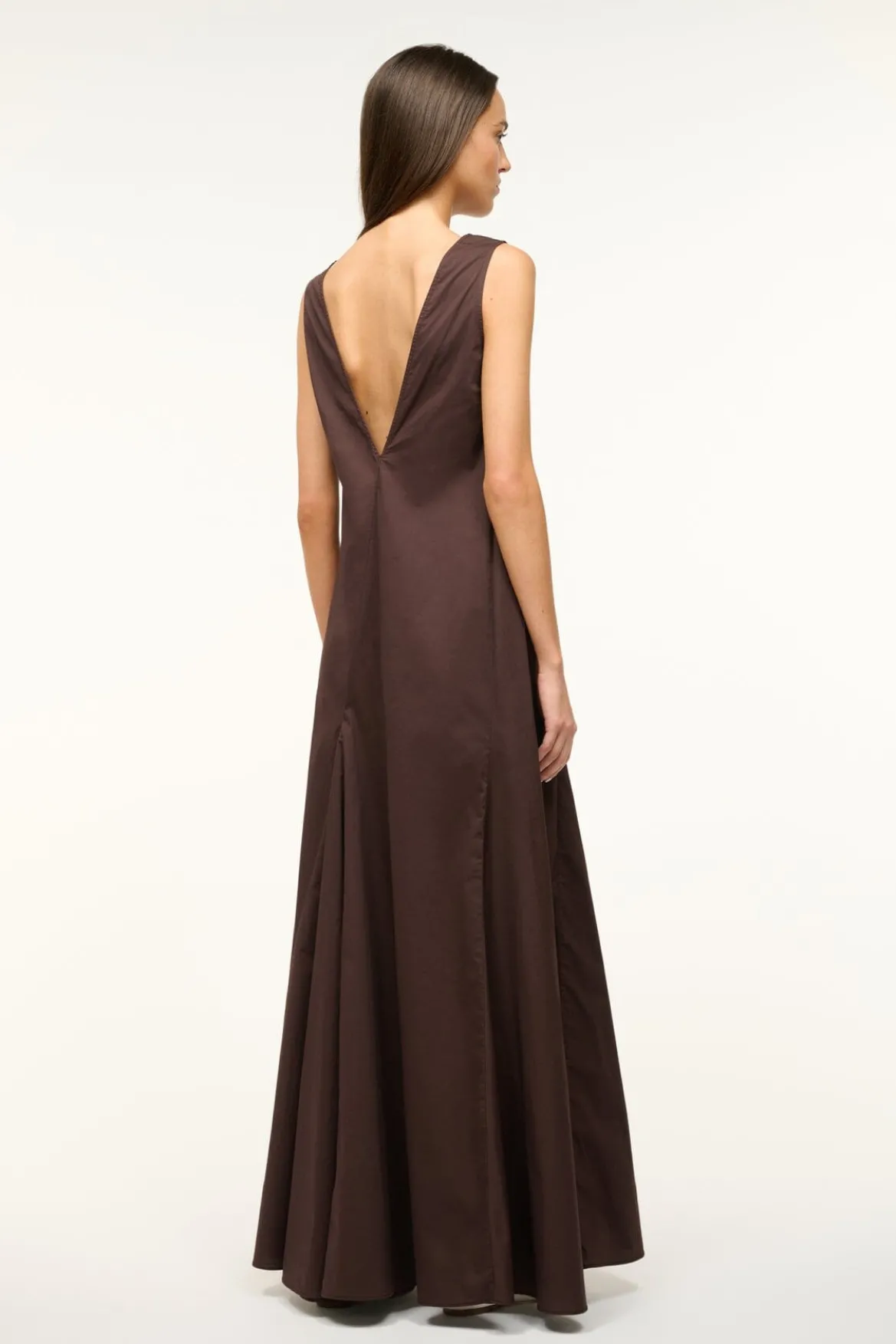 STAUD ROMA DRESS EARTH