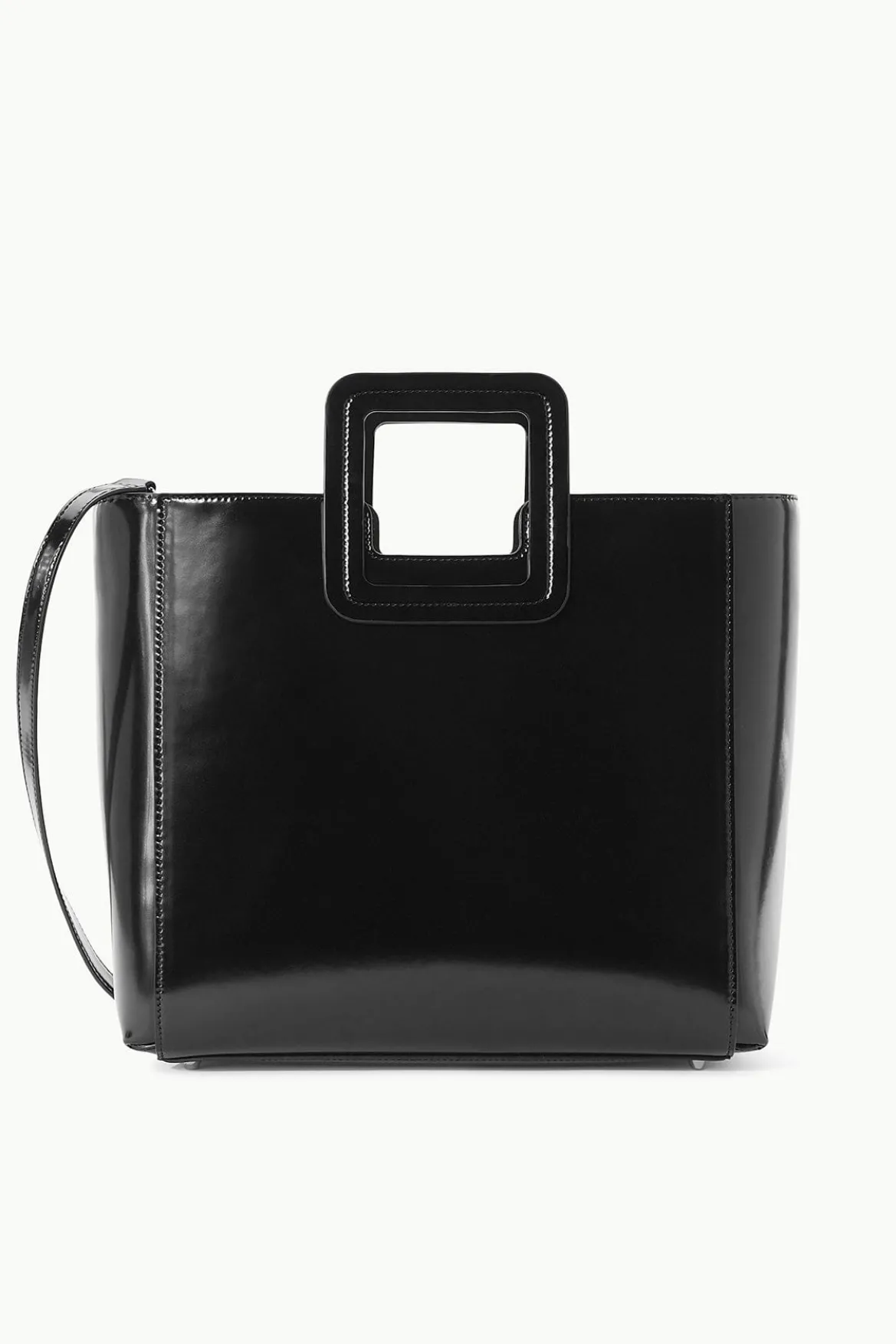 STAUD SHIRLEY TOTE BAG BLACK
