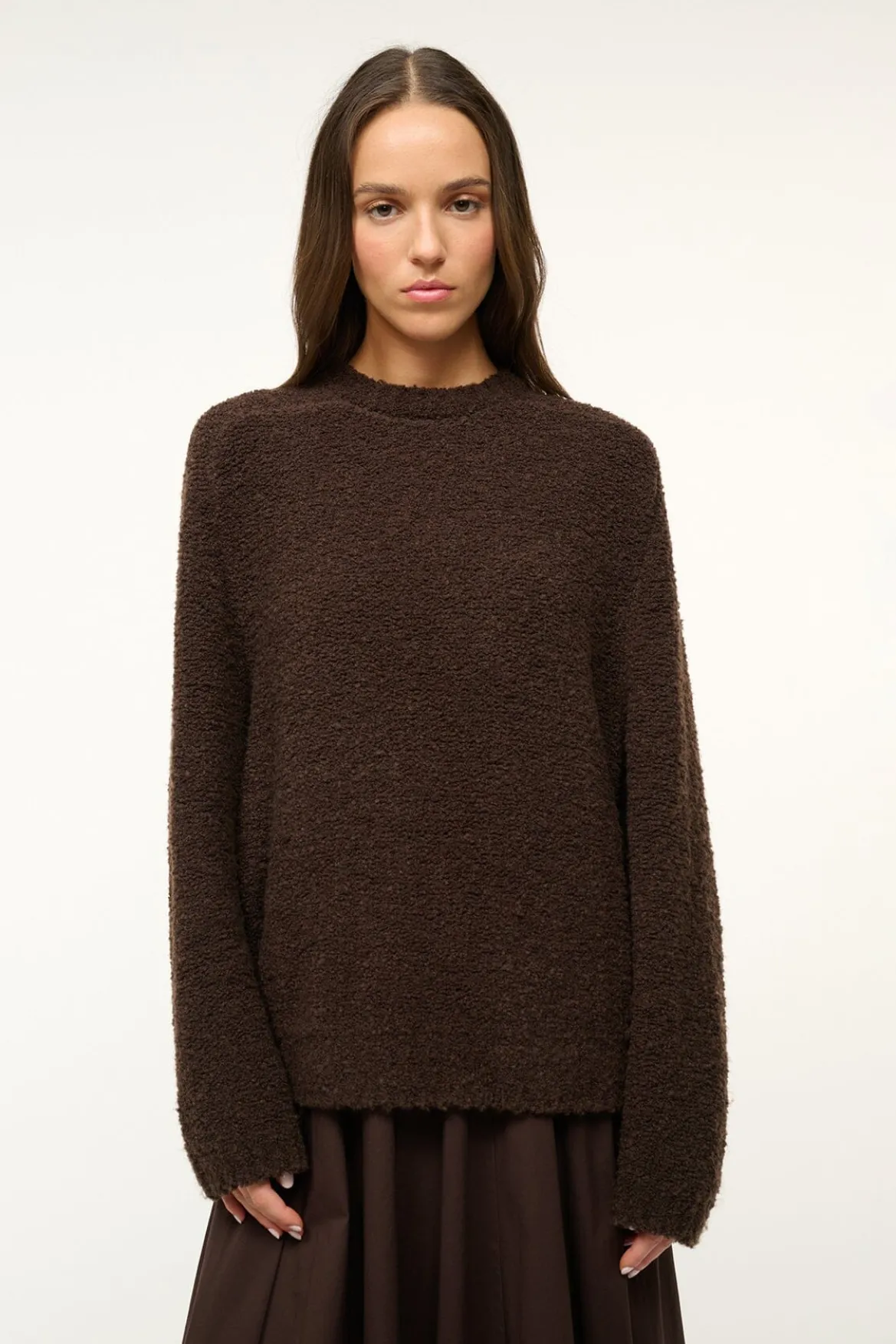 STAUD SIREN SWEATER EARTH