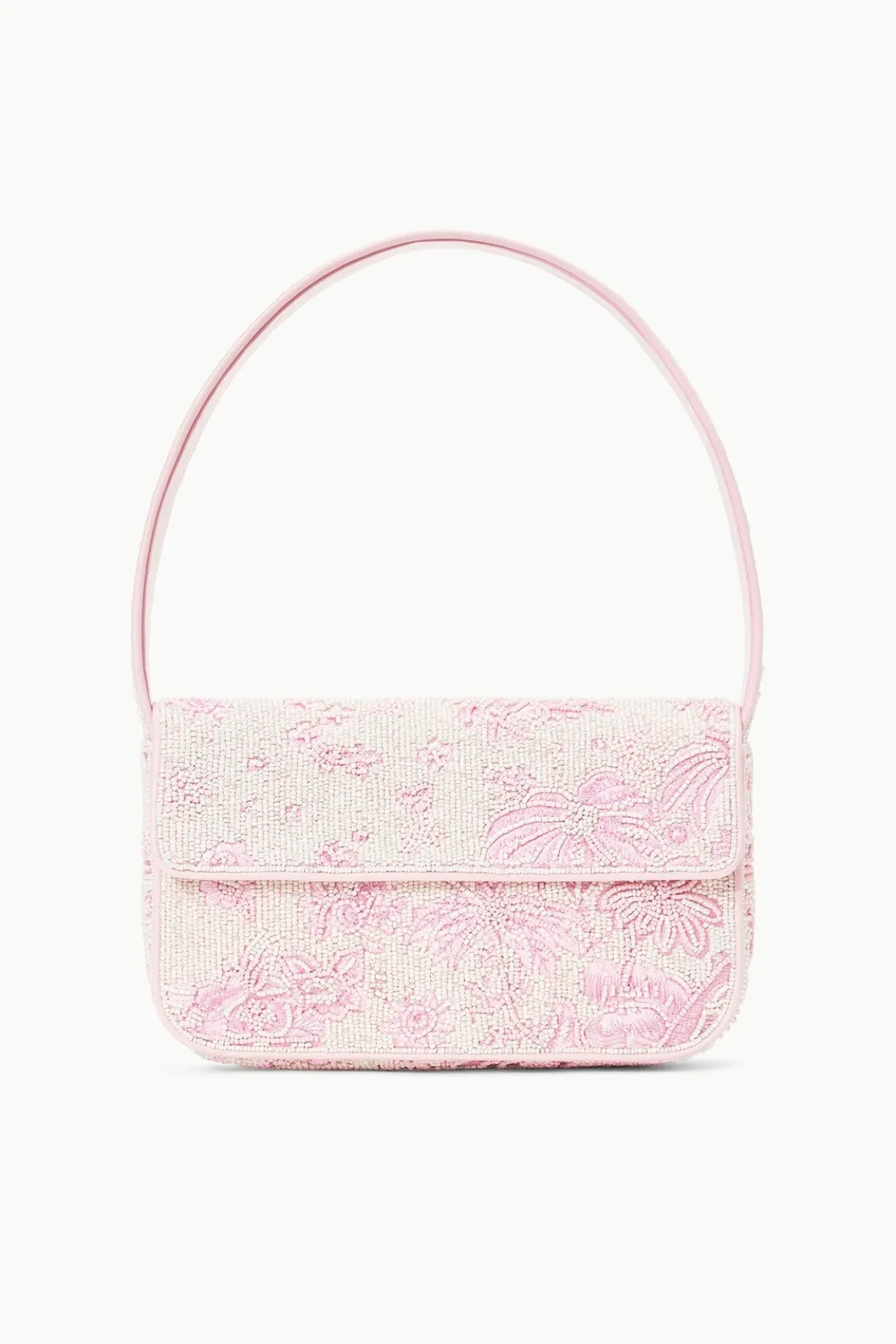 STAUD TOMMY BAG IVORY CHERRY BLOSSOM TOILE