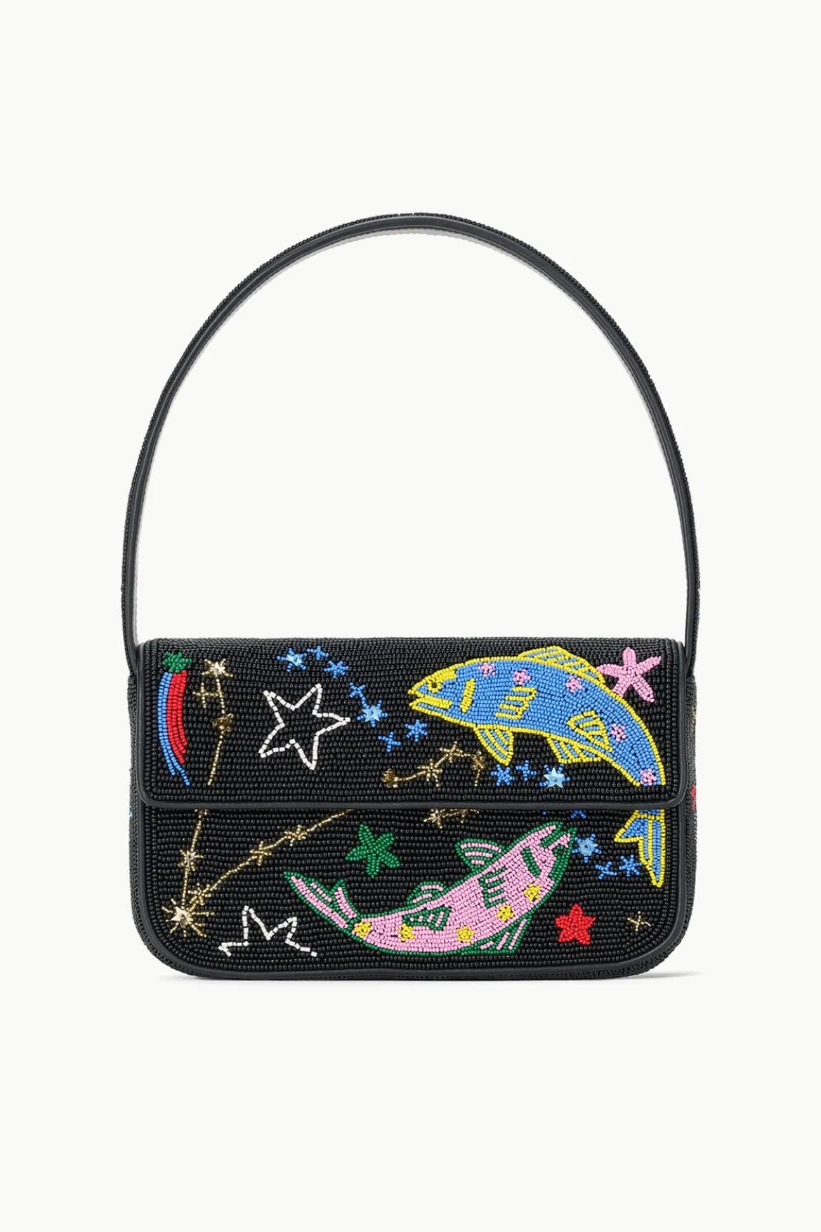 STAUD TOMMY BEADED BAG PISCES